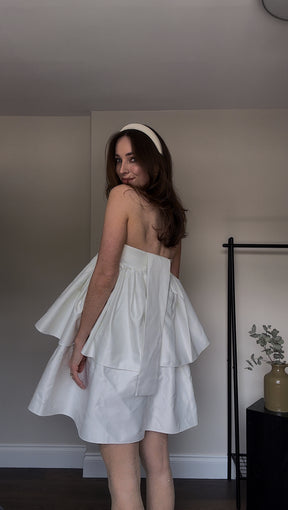 ROTATE Carmina Dress - White
