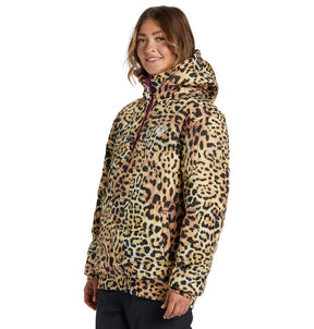 DC Nexus Leopard Print Reversible Anorak Snow Jacket