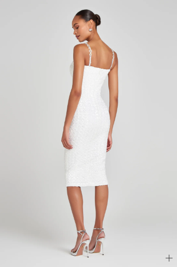 Nina White Dress