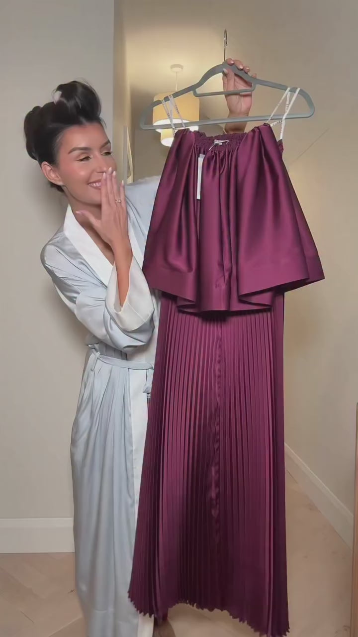 L'idee Karen two piece Purple