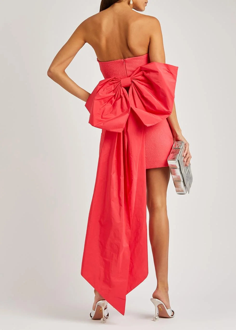Caitlin Red Mini Dress