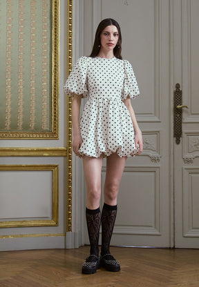Sister Jane Polkadot Puff Dress