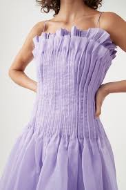 Aje Lilac pintuck