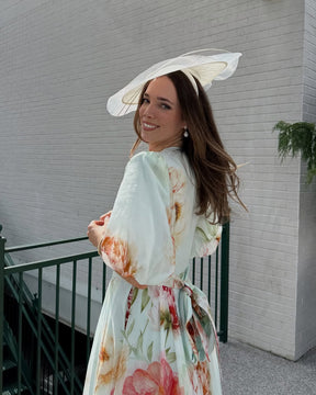 Button down, floral Hariette