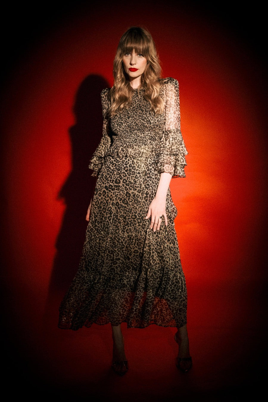 Lydia leopard print
