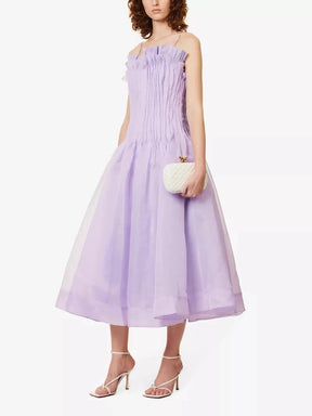 Aje Lilac pintuck