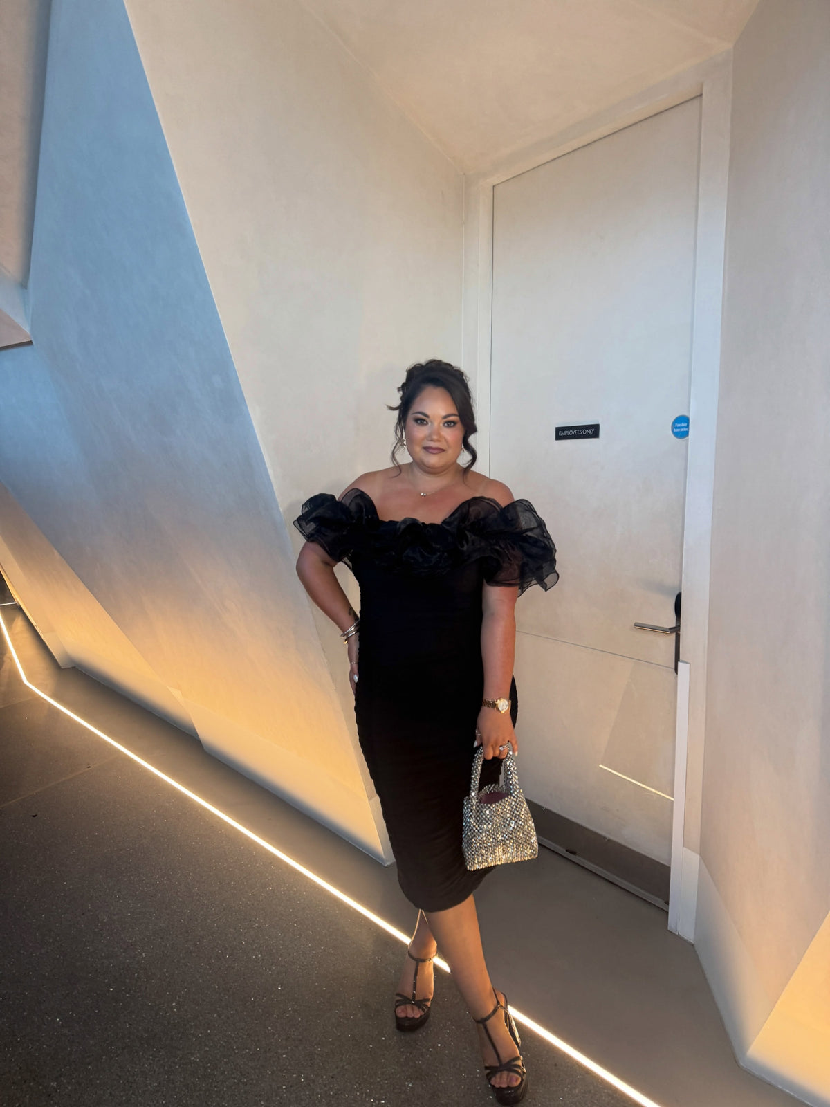 Black Midi Dress