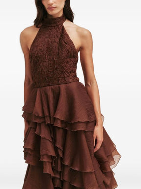 Fayette gown DARK CHOCOLATE