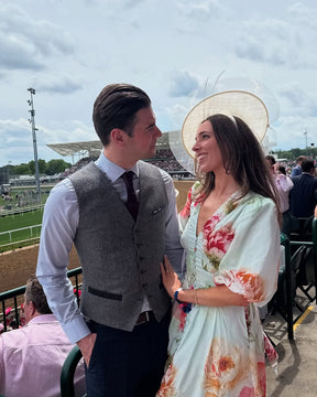 Button down, floral Hariette