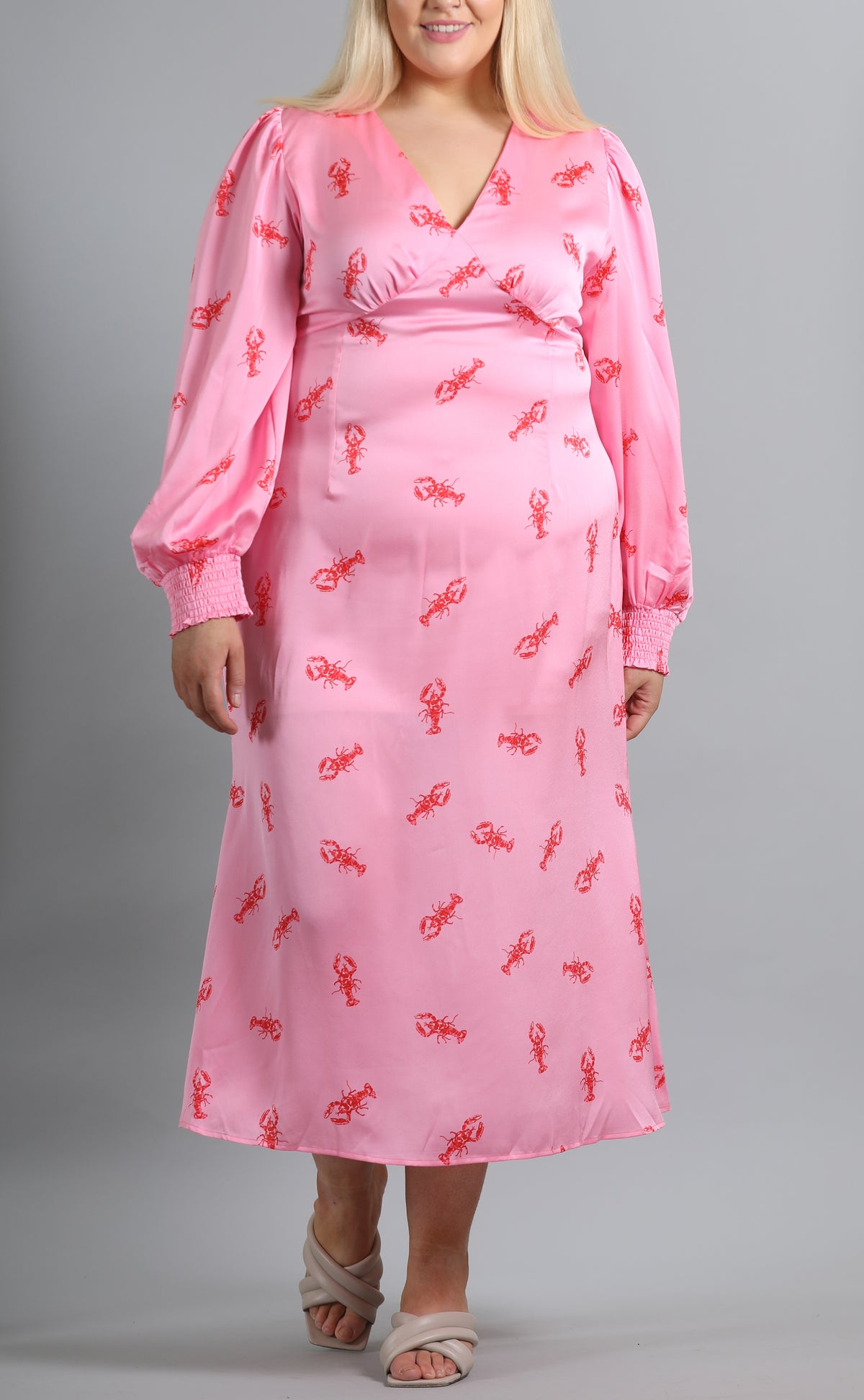 Pink Lobstar Cocktail Dress