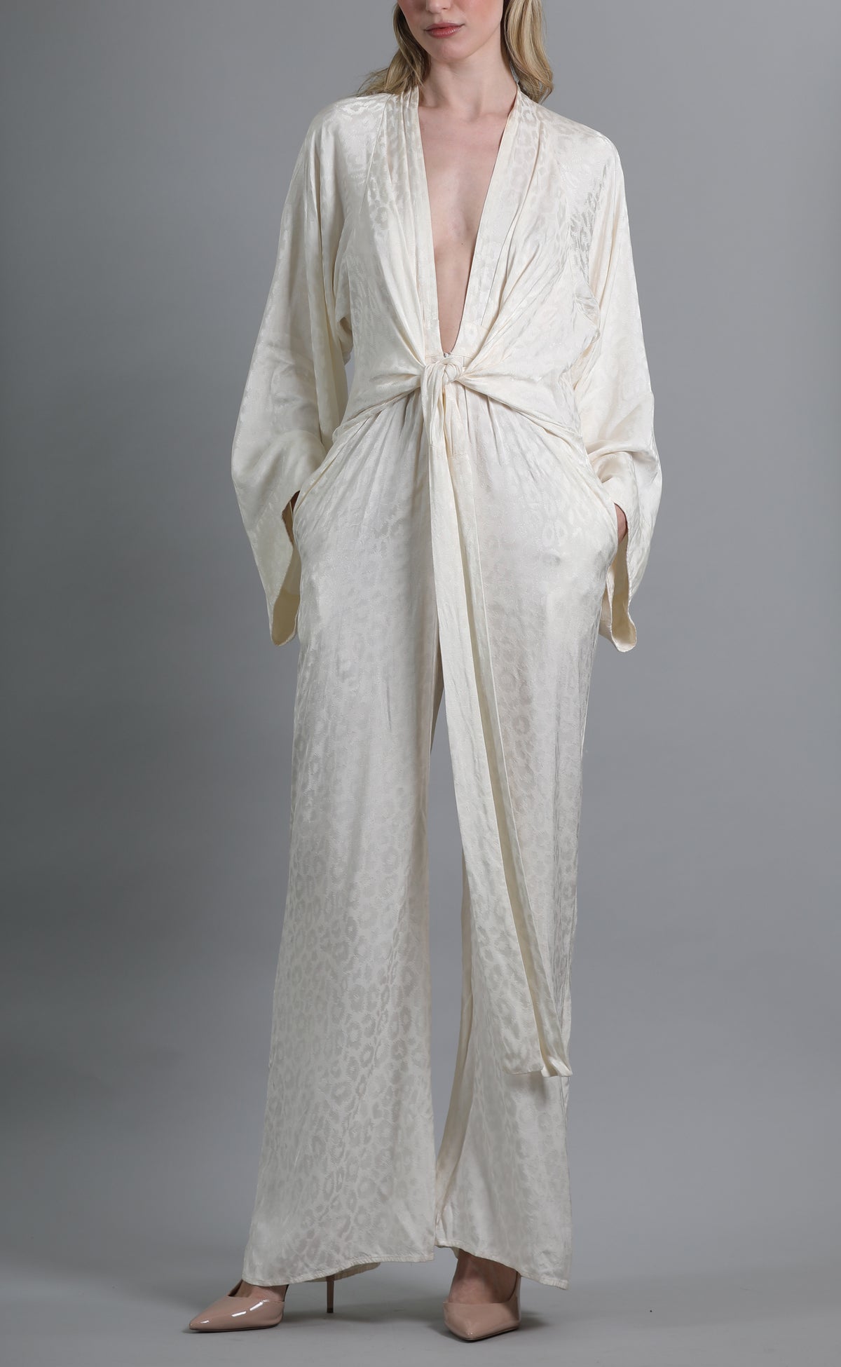 Rat and Boa White Jumpsuit
