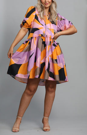 Selected Femme Printed Mini Dress