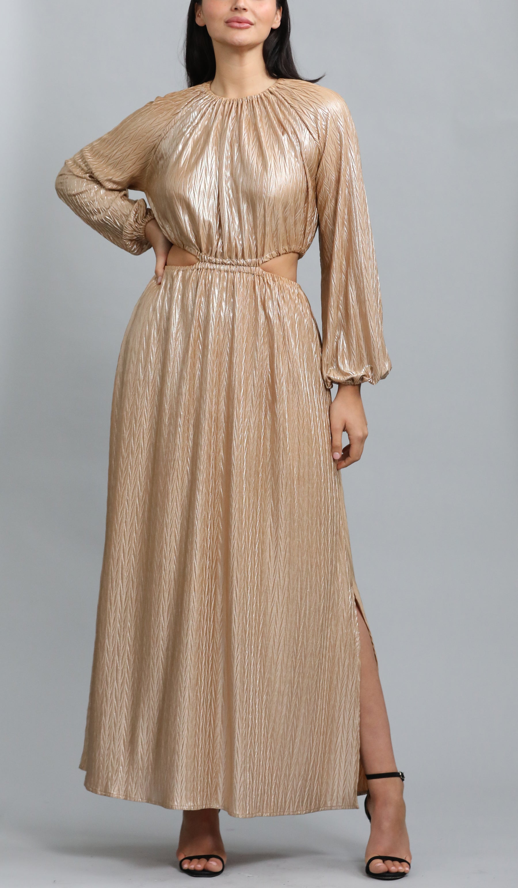 Vita Grace Gold Dress