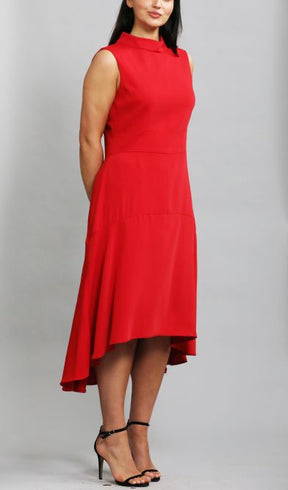 Karen Millen Red Midi Dress