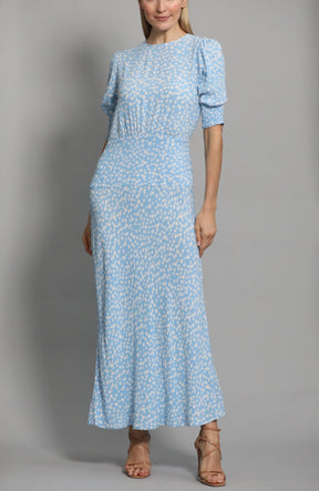 Lucile Blue Tea Dress